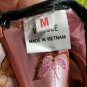 Womens Firefly Top Pink Asian Chinese Japanese Vietnamese Size M OB3A43