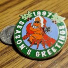 DLR 1997 Seasons Greetings CM Sebastian Disney Pin 1207