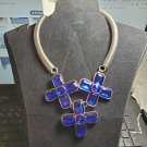 New Jeweled Necklace Choker Style USA SHIPPER 16-18" Lobster Clasp ODJB01 09