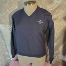Women's Izod Club Pullover V Neck Nylon WIndbreaker for Golf Sz S CB01-03