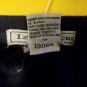 Women's Izod Club Pullover V Neck Nylon WIndbreaker for Golf Sz S CB01-03