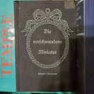Die Verfchwundene Miniatur (Hardcover)  by Otto P. Schinnerer Erich Kastner 1938