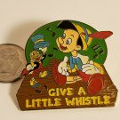 Disney Store Pin Magical Musical Moments Give a Little Whistle from Pinocchio