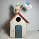 Patriotic Schoolhouse Birdhouse Rustic Great 4th of July School House OA3B03
