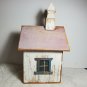 Patriotic Schoolhouse Birdhouse Rustic Great 4th of July School House OA3B03