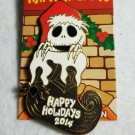 Disney Jack Skellington Nightmare Before Christmas NBC Pin Stocking Slider 2014