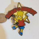 /Bart Simpson Pin Born to Annoy Universal Studios Swinging Legs Rare! PB01 054