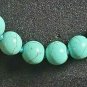 Necklace Strung Turquoise Beads Beaded USA SHIPPER 18" Spring Clasp ODJB01 13