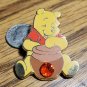 Disney Winnie the Pooh Lapel Pin Birthstone 12 Months of Magic Garnet January
