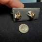 Star Wars Cuff Links Millennial Falcon US SHIP Gold Tone Quick Mount ODJB01 24