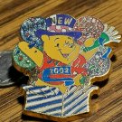 Disney Pin 12 Months of Magic Happy New Year 2002 Winnie the Pooh in Box OA5B12