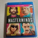 Bluray Masterminds Owen Wilson Zach Galifianakis Kristen Wiig BR + DVD OD3A29
