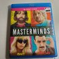 Bluray Masterminds Owen Wilson Zach Galifianakis Kristen Wiig BR + DVD OD3A29