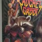 Marvel Rocket & Groot Guardians of the Galaxy Textured Metal Sign 12x18 OA1C11