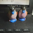 Small Penguin Salt Pepper Shakers Made in Japan Cork Plugs 1 1/2" Tall OA1C13