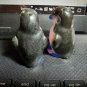 Small Penguin Salt Pepper Shakers Made in Japan Cork Plugs 1 1/2" Tall OA1C13