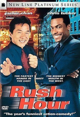 DVD Rush Hour Jackie Chan Chris Tucker Widescreen Dolby Extra Features OC4A05