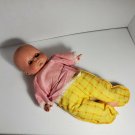 RARE Vintage 14" UNEEDA Doll Cloth Body Sleep Eyes Vinyl or Rubber Head OA1B10