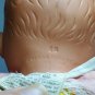 RARE Vintage 14" UNEEDA Doll Cloth Body Sleep Eyes Vinyl or Rubber Head OA1B10