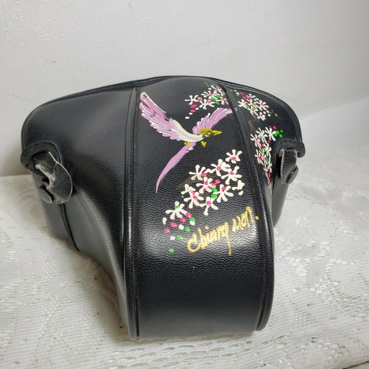 Gorgeous Hand Painted Camera Cover Case! Read for Measurements OA2C18