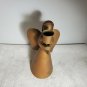 Vintage Copper Angel 8" tall Candle Holder Made in Mexico.OA3C20