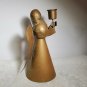 Vintage Copper Angel 8" tall Candle Holder Made in Mexico.OA3C20