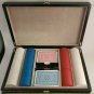 Poker Chips Cards Pencils Red White Blue Beautiful Things Remembered Box OA5C04