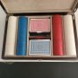 Poker Chips Cards Pencils Red White Blue Beautiful Things Remembered Box OA5C04
