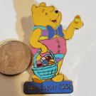 Disney Pin Happy Easter 2002 Winnie the Pooh Standing with Easter Egg