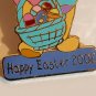 Disney Pin Happy Easter 2002 Winnie the Pooh Standing with Easter Egg
