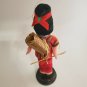 Thai Woman Red Karen 9 1/2" AUTHENTIC DOLL of Thailand Vintage 1970s OA5C21