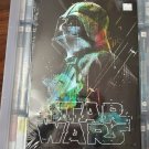 Star Wars Darth Vader Color Refracting Textured Metal Sign 9x13 Tie Fight OA1C16