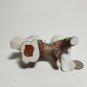 Lefton Bisque Finish Porcelain Doves on Branch 2 1/4" H Malaysia Import OC4A12