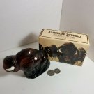 Avon American Buffalo Decanter 5 oz Deep Woods After Shave Unused In Box OB4A03