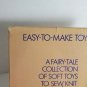 Favorite Easy to Make Toys Jane Ross 1982 with Ideas and Plans