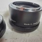 Vintage Kenko Extension Tube Set 36mm 20mm 12mm CFE Canon + Instructions OA1A01