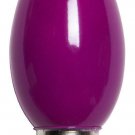 100 C9 Purple Opaque/Solid Color Bulbs Indoor/Outdoor Christmas Bulbs