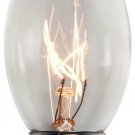 Box of 100 C9 Clear Transparent 10W Watt Indoor/Outdoor Christmas Bulbs