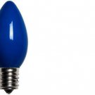 50 C9 Blue Opaque/Solid Color Bulbs Indoor/Outdoor Christmas Bulbs