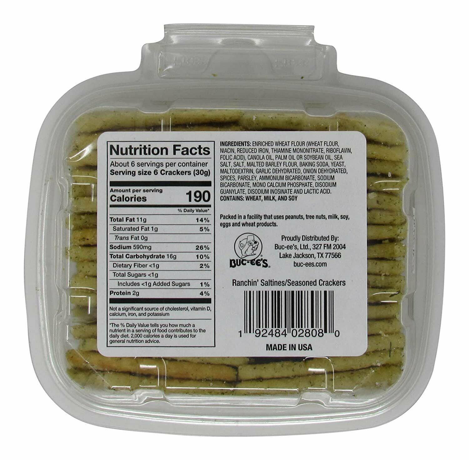 Buc Ee's Sizzlin Saltines Recipe