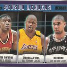 Shaquille O'Neal Tim Duncan Dikembo Mutombo