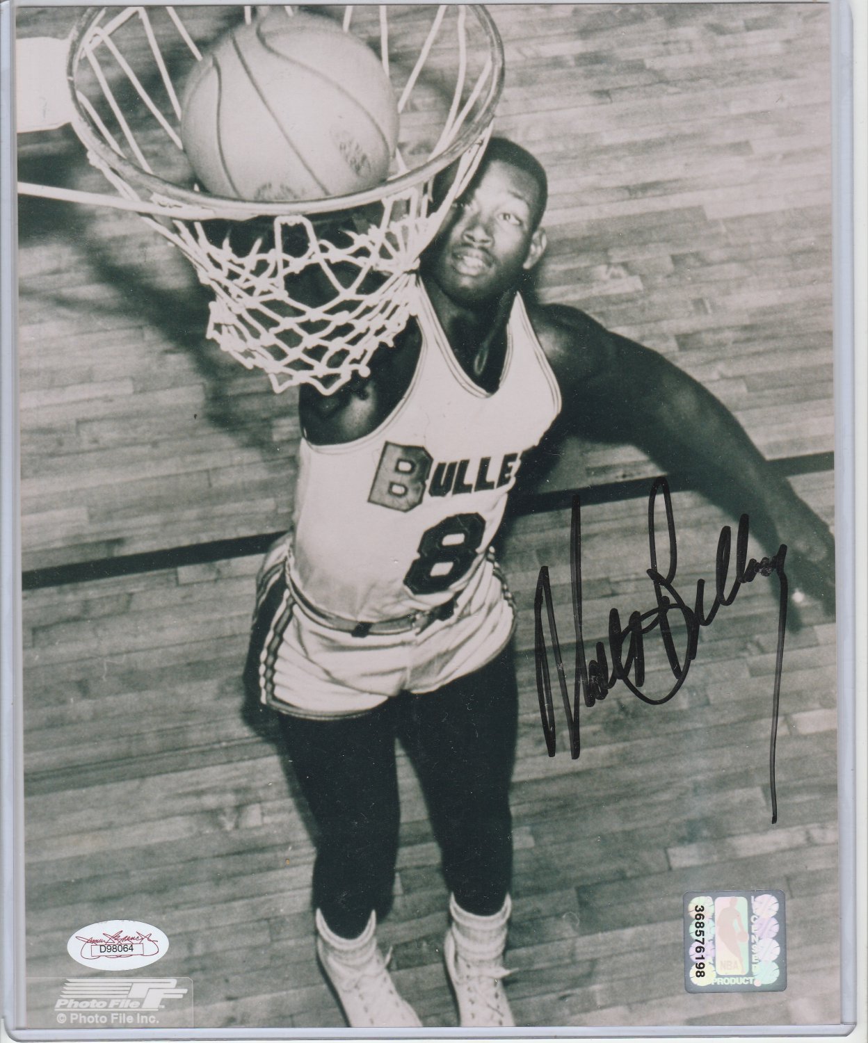 Walt Bellamy autograph