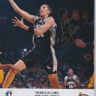 Rebecca Lobo autograph