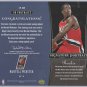 Maetell Webster rookie autograph
