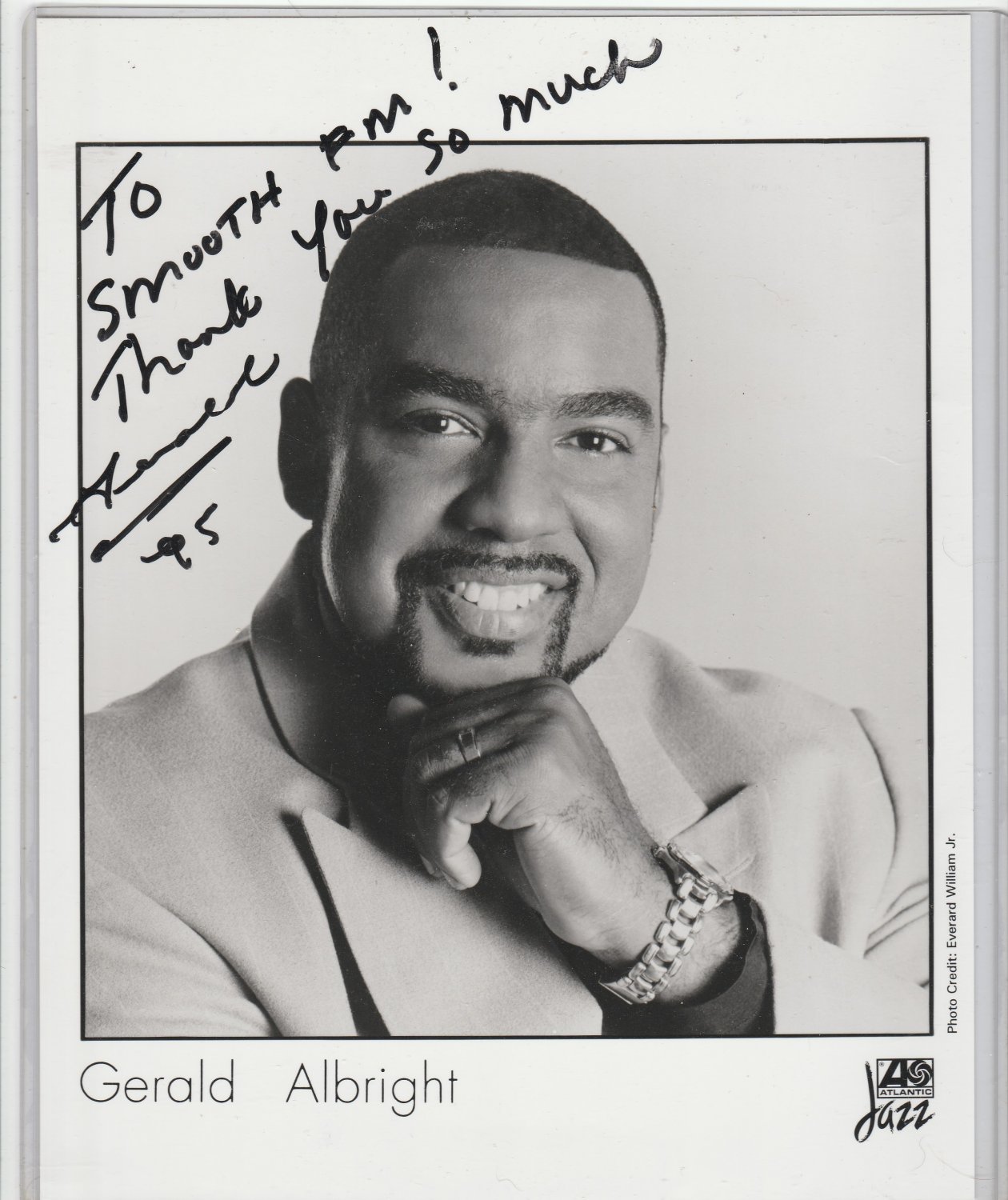 Gerald Albright autograph