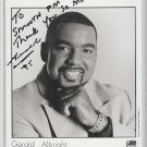 Gerald Albright autograph