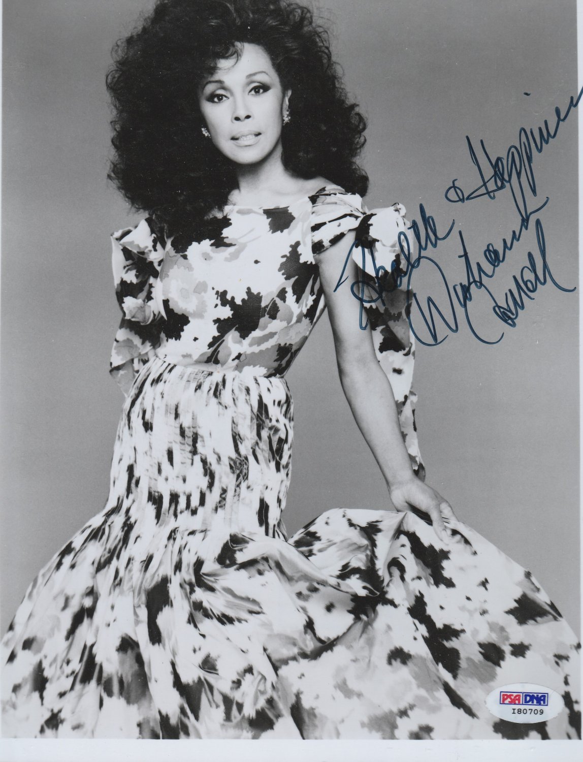 Diahann Carroll Autograph