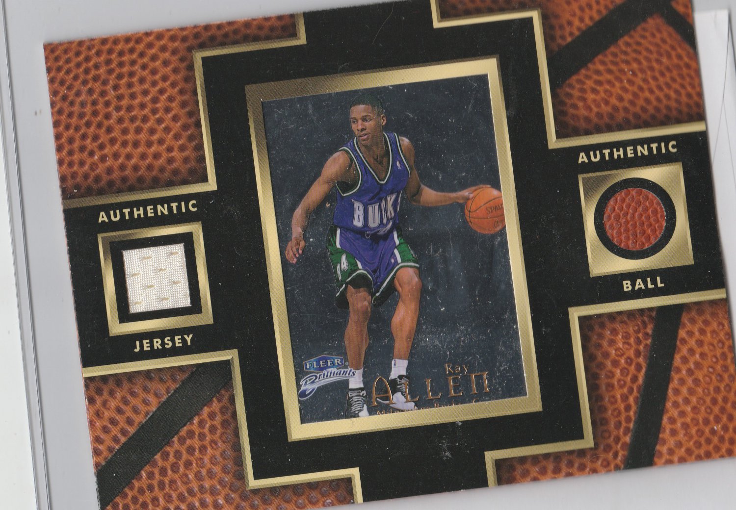 Ray Allen jersey, ball