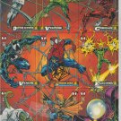 "The Amazing Spider-Man" Marvel Cards, UNCUT PROMO SHEET (1994, Fleer, 1st Ed.)