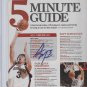 Adam Morrison two autograph magazine JSA pages